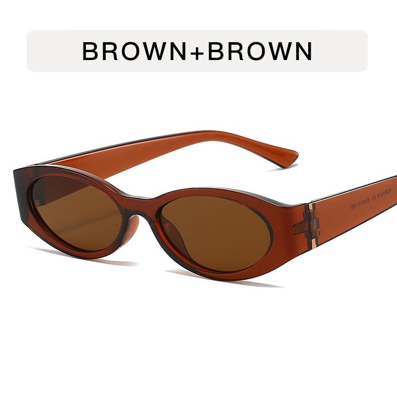 Europäisch-amerikanischer Stil Sonnenbrillen für Damen Ovale Form UV-Schutz Sonnenbrille Herren Wandern Angeln Herren Sonnenbrillen