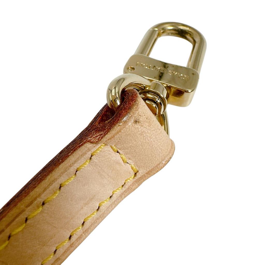 Louis Vuitton Variable Bag Accessories Shoulder Strap Nume Leather Beige J52312 Used