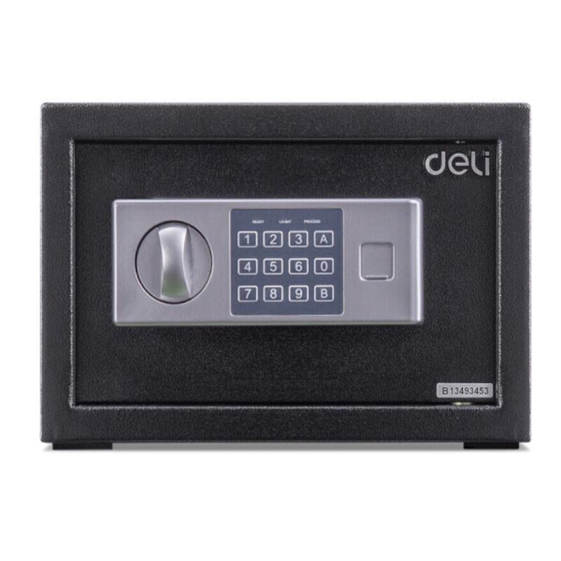 Deli 16654 Small Home Office Security Safe 20cm