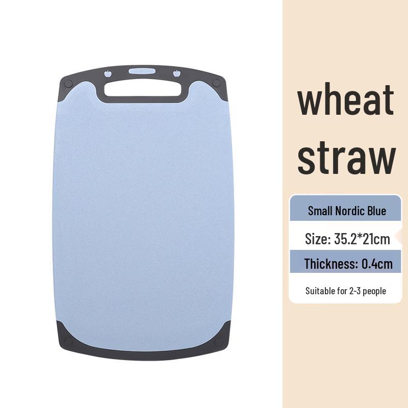 Wheat Straw Double-Sided Cutting Board