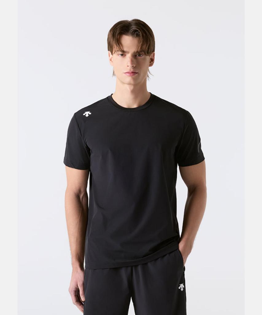 DESCENTE Training Cooling Tricot Short Sleeve T-Shirt Black Sr211Tts41 (B Type)