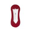 Ice Silk Wine Red Socks, A Pair of Women's Wedding Couple, Men's Invisible Bride and Groom High Heels, Wedding Socks, Boat Socks