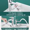 720 Degree Universal Tap Aerator Splash-proof Swivel Water Saving ABS Plastic Faucet Spray Head Wash Basin Tap Extender Adapter