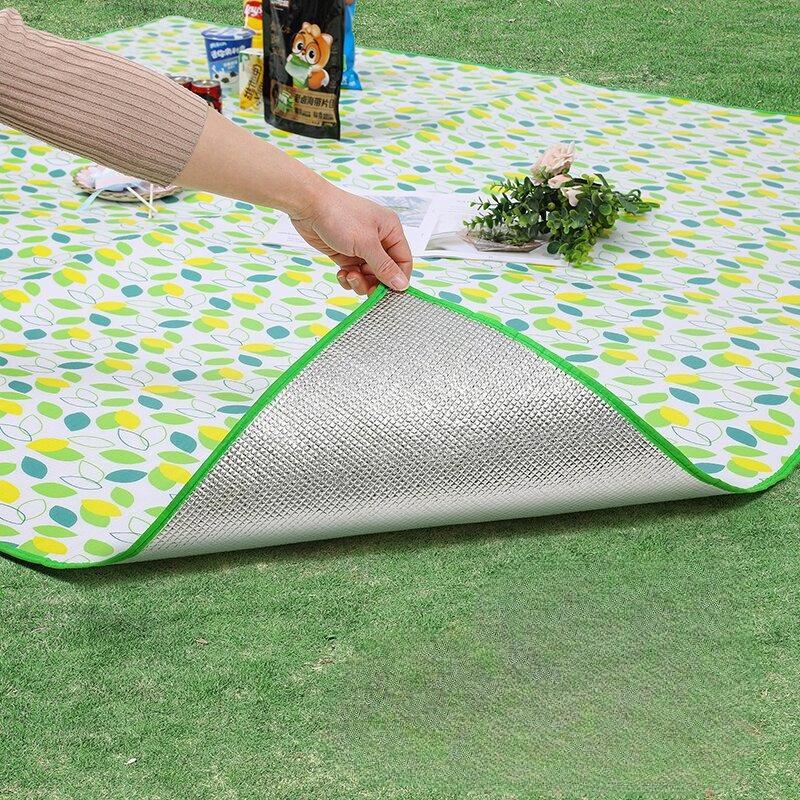 Outdoor Portable Picnic Mat Moisture-proof Pad Foldable Camping Spring Outing Waterproof Beach Travel Tent Picnic Family Party