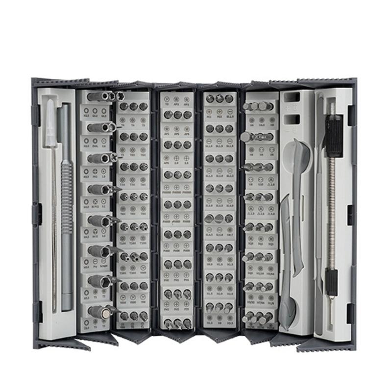 

Professional Electronics Maintenance Tool Kit Magnetic Screwdriver with Bits For Camera Phone Repair Job Ergonomic Grip 1