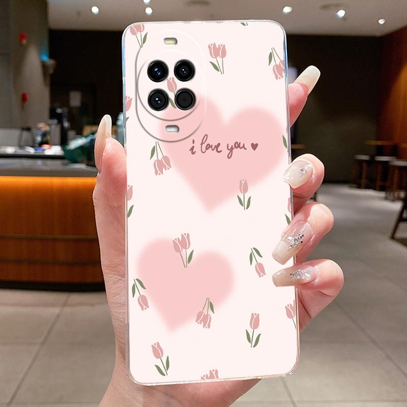 Nova14 Case Clear Luxury Fashion Butterfly Flower Soft TPU Silicone Back Cover For Huawei Nova 14 Pro Transparent Phone Cases
