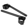 2pcs CNC Machined Clip On Handlebars 0.87in 22mm Grip Tube CNC Handlebar Pair  For Street Bike