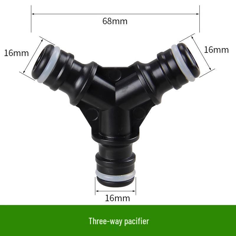 4-Punkt Schnellkupplungs-Gartenschlauch-Wasserverbinder und Düsenset
