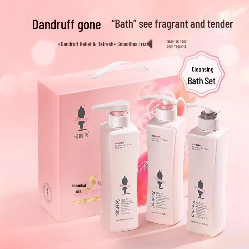 

Adolph 5-Sense Essential Oil Hair Care Gift Set