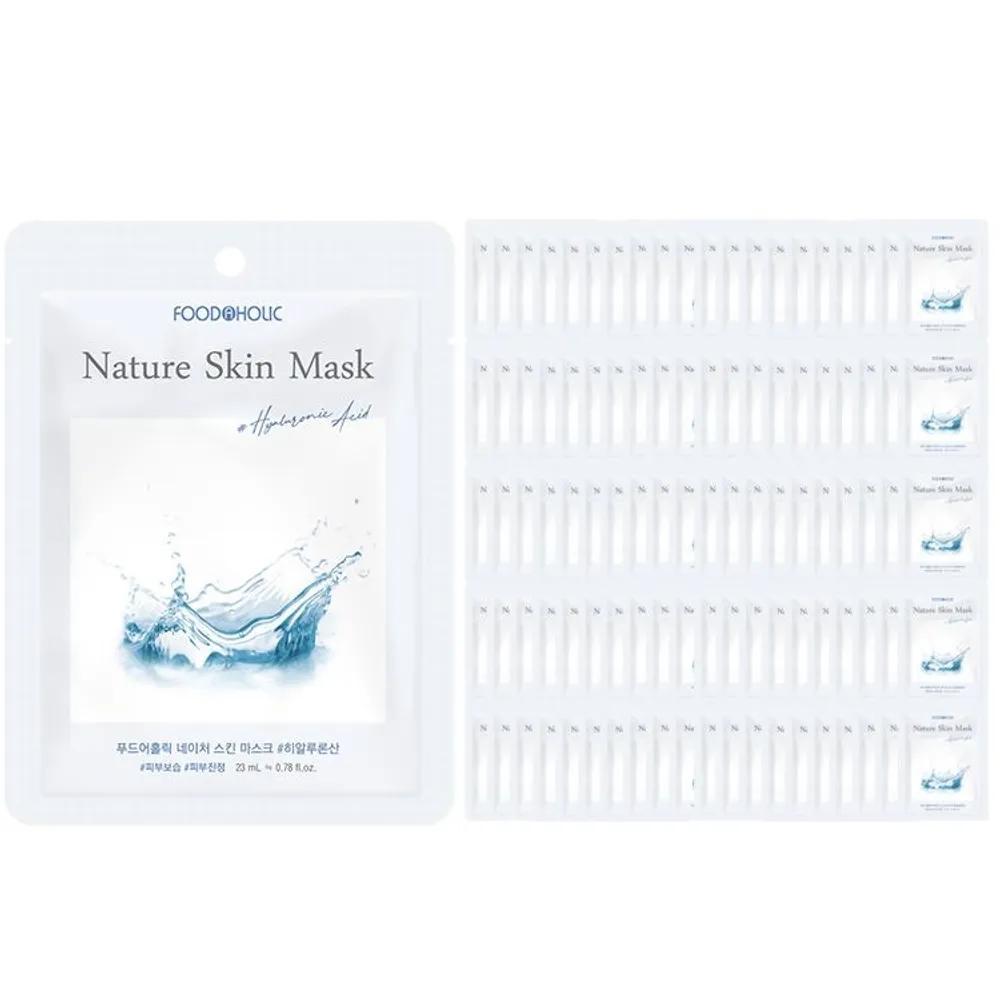 

(100 Sheets) FoodaHolic Nature Skin Hyaluronic Acid Mask Pack