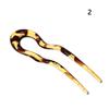 U Shaped Hairpin French Style Hair Stick Shell Hair Pin Metal Hair Pin Fork Sticks Pins for Women Girls Hair Styling Accessories