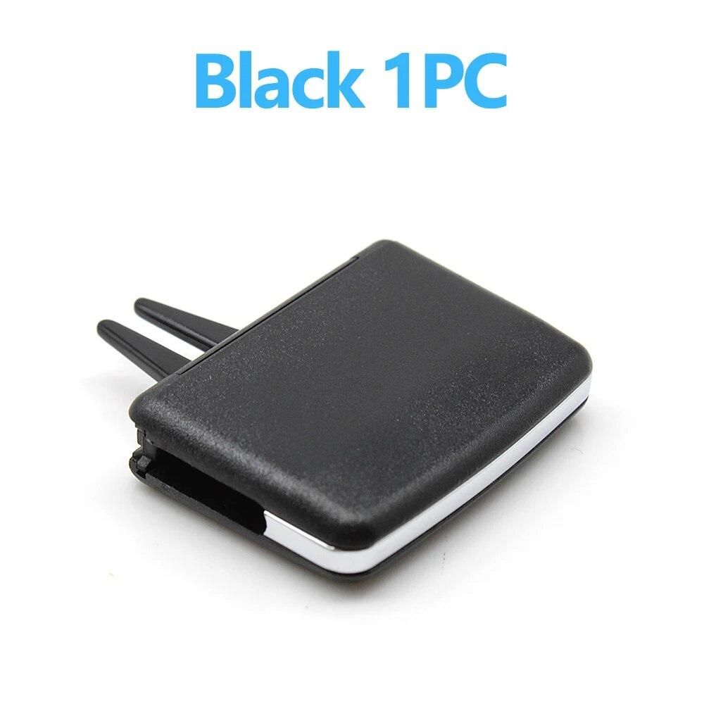 

Автомобильная задняя вентиляционная решетка переменного тока, зажим для слайдера, ремонтный комплект для Mercedes Benz W204 C X204 GLK W212 W207 E Class 2007-2015 Rear Black 1pc