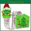 Christmas Party Decor Gift Box With Green Elf Theme For Holiday Celebrations