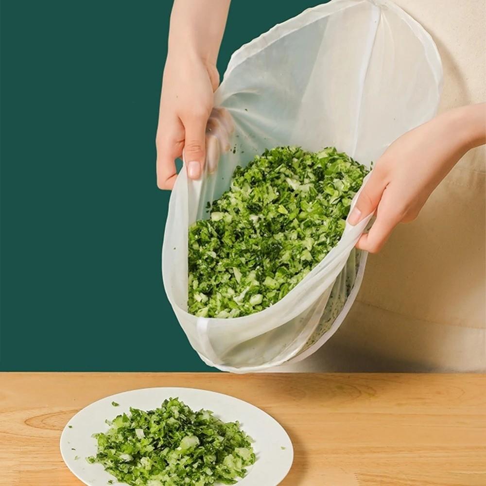 New Bowl Shape Cheese Cloth Bag with Closed Edges Reusable Soy Milk Bags Fine Mesh Mesh Bag Cooking Tool