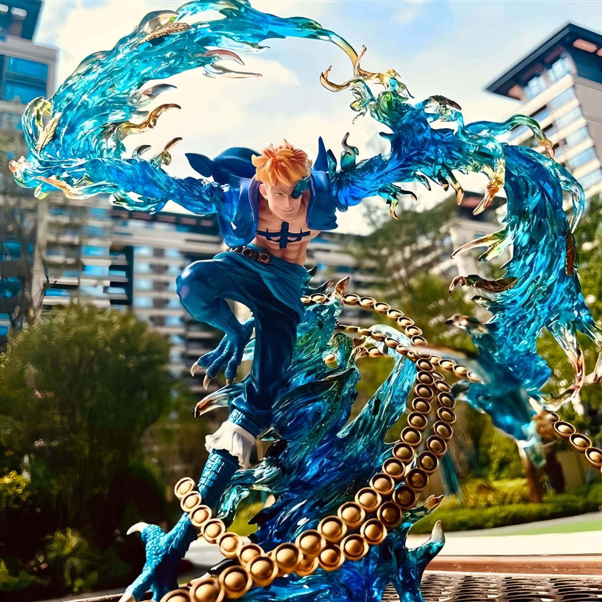 

Фигурка Марко Феникса из One Piece - Аниме-украшение Пиратов Белоуса