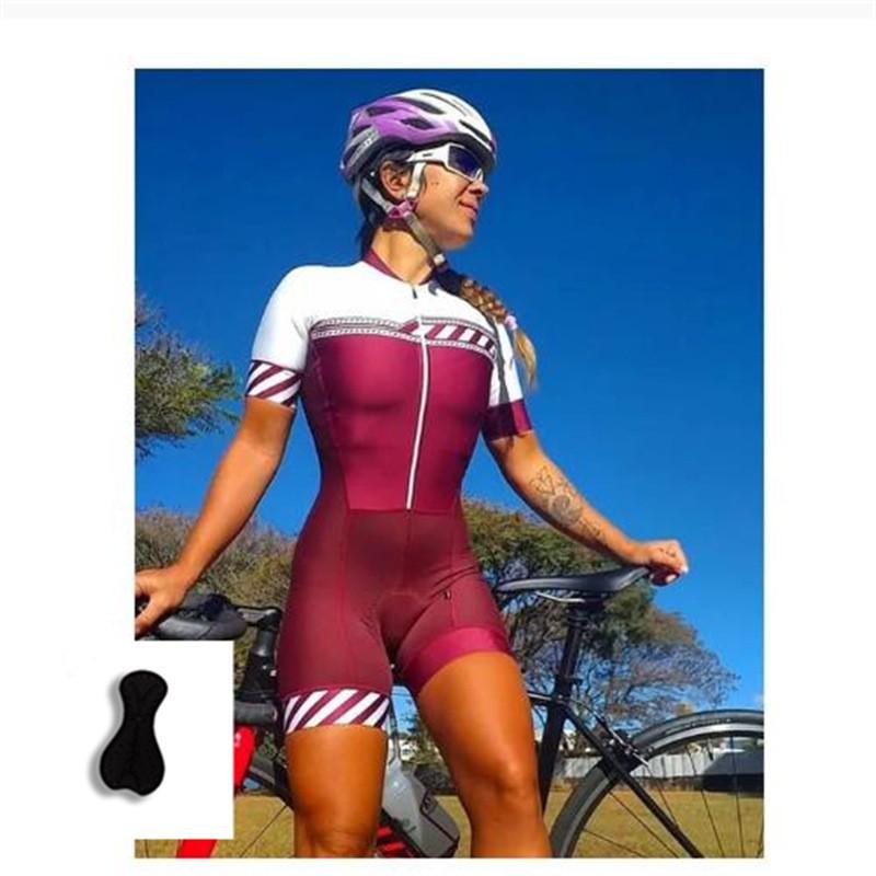 Womens Cycling Bodysuit Short Sleeve Bike Jersey Set Performance Wear Road Mountain Riding