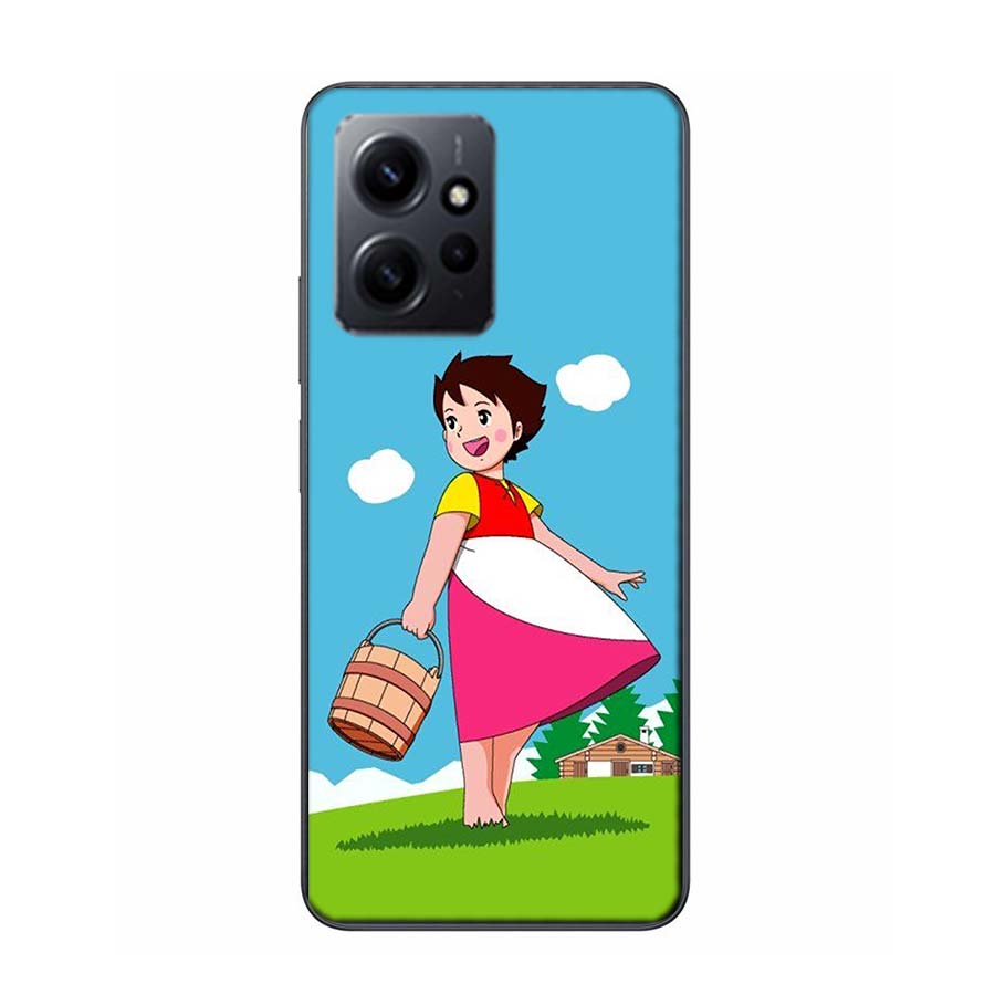 Heidi Cartoon Phone Case For Redmi Note 14 15 Pro 5G 13 12 Pro Plus 11 11T 11E 11S 10 Pro 10S 9 9S Cover Cell Clear TPU Capa Com