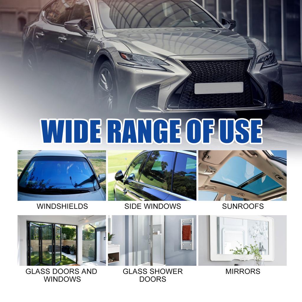 Car Glass Oil Film Removing Paste Auto Glass Film Coating Agent Waterproof Rainproof Anti-fog Glass Cleaner For Auto Windshield