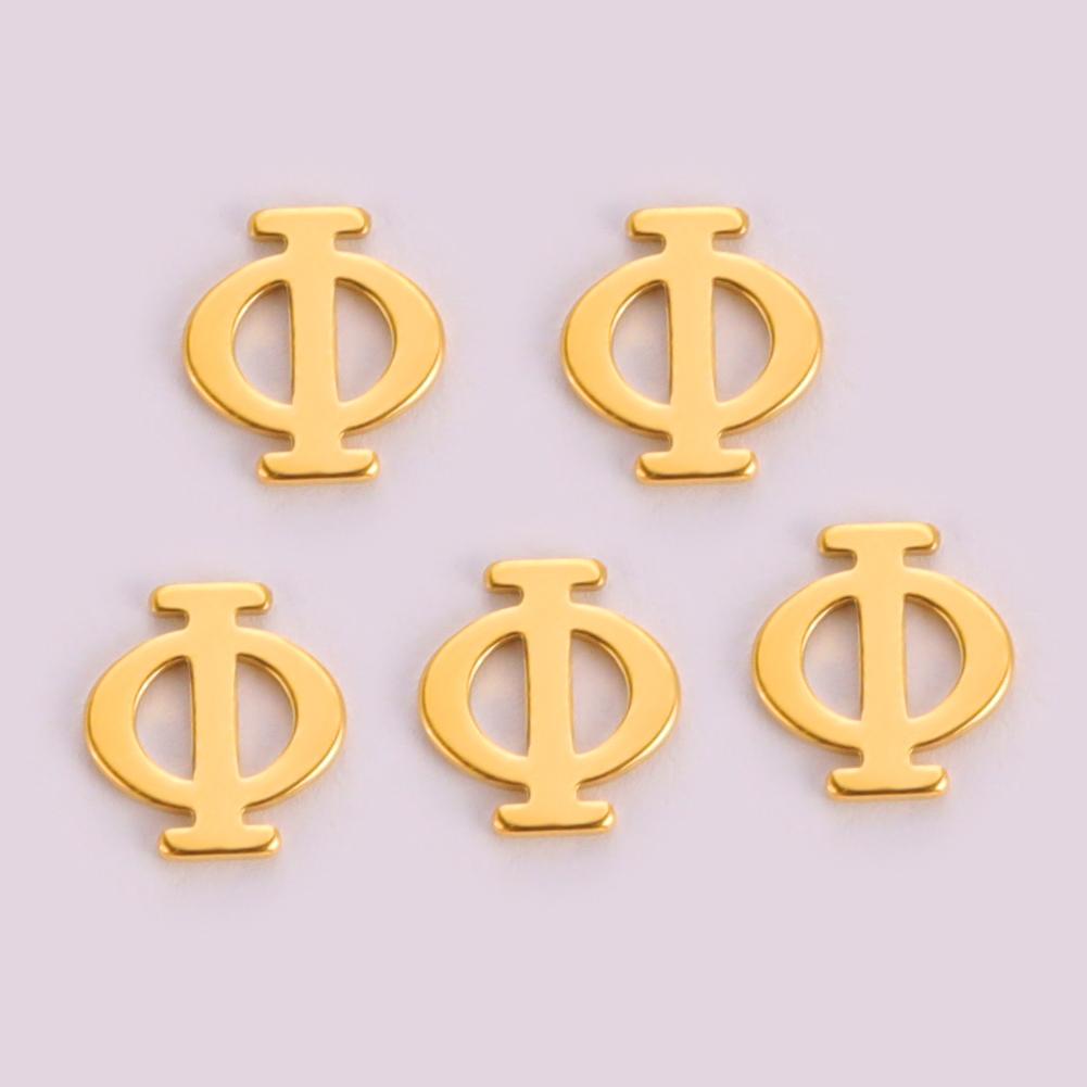 Teamer Stainless Steel Charms DIY Jewelry Making Question Mark At Dollar Sign Mini Charms Bracelet Necklace Handmade Accessories