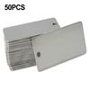 3.15*1.8inch Plant Labels 50 Pcs Aluminum Minimalist