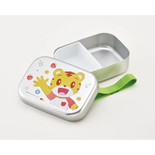 Skater Bento Box 370ml Shimajiro 23 Aluminum for Children Made in Japan ALB5NV-A