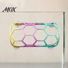 Snake Tank Accessories Reptile Honeycomb Climbing Shelf, Suction Cup Tunnel Hide, Rest Platform Perch for Ball Python, Lizard, Bearded Dragon,
