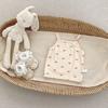 Girls Summer Two Piece Set with Bow Tee and Bloomer Shorts