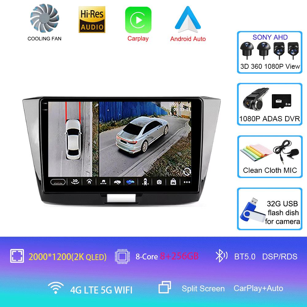 Car Radio Android 14 For Volkswagen Passat B8 2016 - 2018 Multimedia Video Player Navigation stereo GPS No 2din 2 din dvd