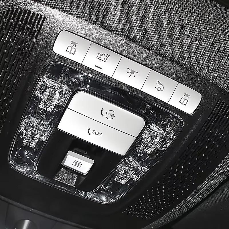 For Mercedes-Benz X247 H247 C118 W167 X167 W177 CLA GLA A-class GLE GLS EQA EQB roof reading light button patch