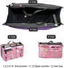 Inner Storage Cosmetic Cosmetic Storage Travel Perfect for and 4 Colors Available liuzhuo_JP Bag-in-Bag, Bag, Bag, Bag, Multi-Bag, Pouch, Pouch,