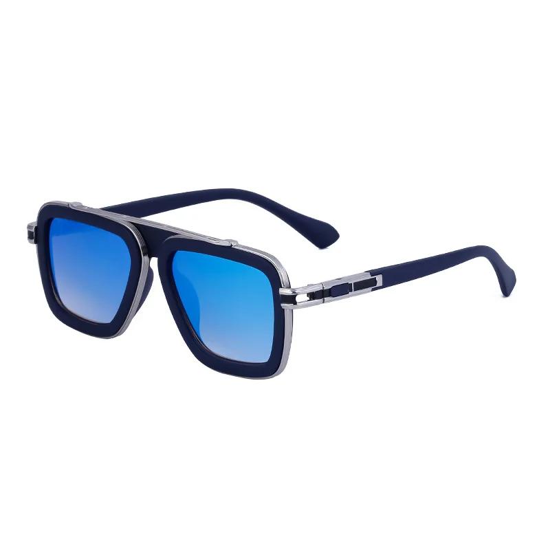 Fashion Square Sunglasses Hight Quality Men Vintage Luxury Brand Design Metal Sun Glasses Women Uv400 Shades