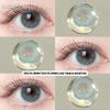 EYESHARE Natural Brown Contact Lenses for Eyes 1 Pair Gray Pupils Korean Soft Lenses New ALASKA Series Lens Contacts