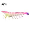 Glitter Shrimp Lure 9.5cm/4.8g TPE Soft Bionic Bait, Realistic Lure, Simulation Fishing Lures Prawn Swim Bait for Freshwater Saltwater Trout