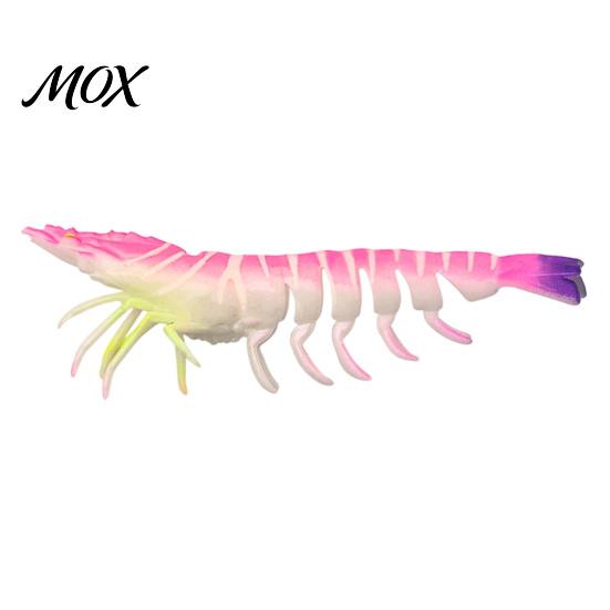 Glitter Shrimp Lure 9.5cm/4.8g TPE Soft Bionic Bait, Realistic Lure, Simulation Fishing Lures Prawn Swim Bait for Freshwater Saltwater Trout