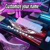 Custom Name Personalized Manly Warringah Sea Eagles Pattern Mousepad, Laptop PC Desk Mat, Decorative Desk Mat for Home Keyboard Pad Gift
