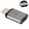 4K 60Hz USB-C zu HD Adapter Aluminiumlegierung Gehäuse HD Adapter Anschluss für Tablet, Telefon, Laptop