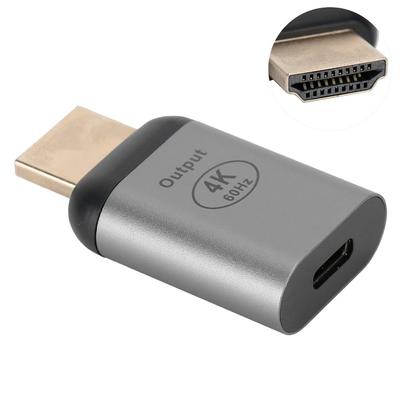 USB-C auf HD Adapter (weiblich auf männlich) 4K 60Hz HD Adapter Anschluss für Win