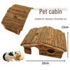 Wooden Hideout & Play Toys for Hamsters, Rats & Rabbits