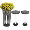 2 Sets Adjustable Height Plant Inserts With Drainage Hole Planter Filler Risers For Inside Flower Pot Container