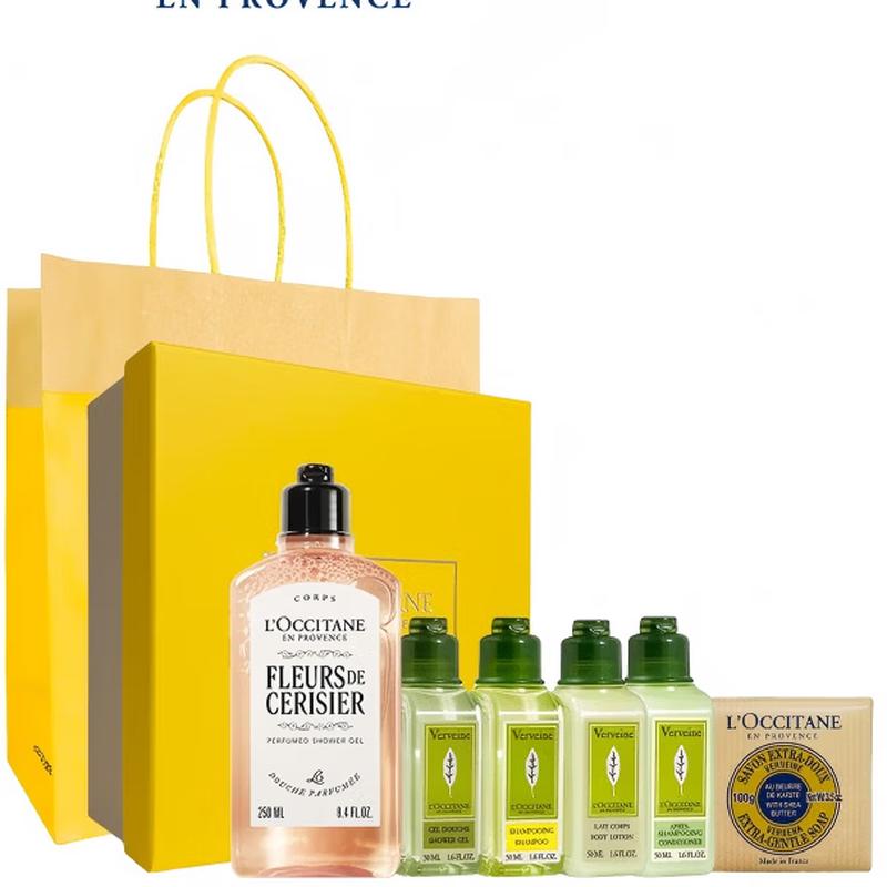 L OCCITANE Sweet Cherry Blossom 6-Piece Travel Set