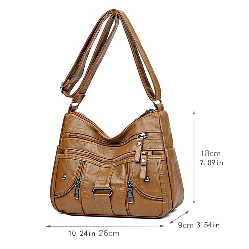 Ladies' crossbody bag, travel shoulder bag with adjustable shoulder strap, suitable for different scenarios