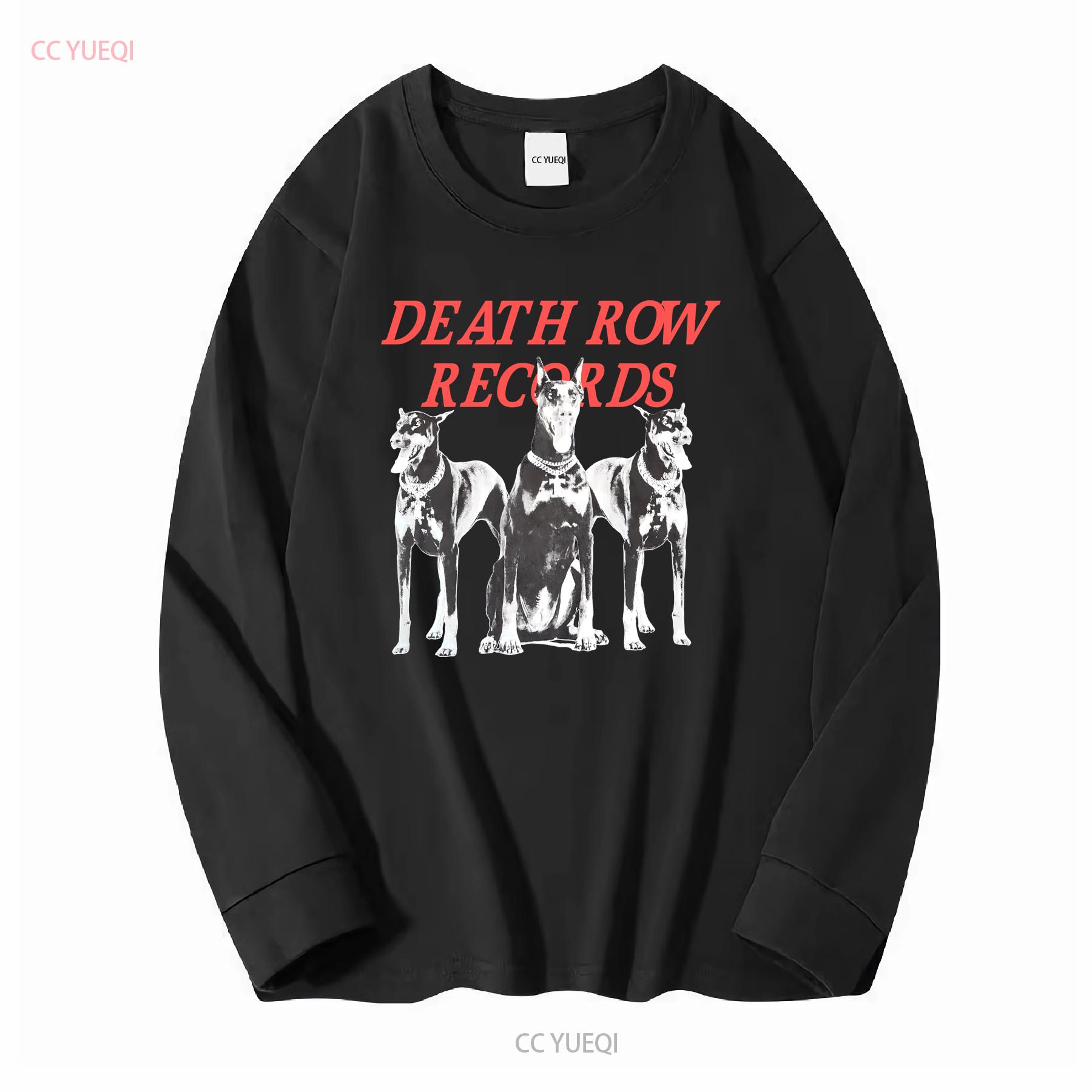 

DEATH ROW RECORDS Футболка ДОРОСЛИЙ ЕКСТРА ВЕЛИКИЙ ЧОРНИЙ RAP Hip Hop Suge DRE ЧОЛОВІЧИЙ З БІРКАМИ довгий або короткий рукав вінтажний Випрана мода 3XL