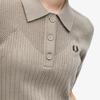 Fred Perry [womens] Pointel Detail Wool Knit Shirt  U54  Afpf2417112 U54