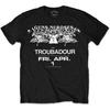 Guns N' Roses Troubadour Flyer Tričko Černé Nové