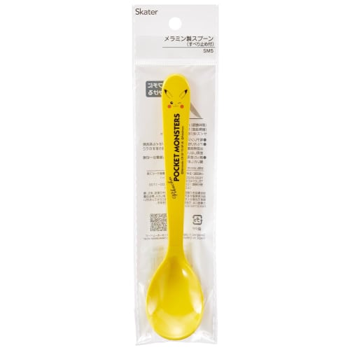 Skater Melamine Spoon, 17cm, Pok?mon Pikachu Face, SM5-A