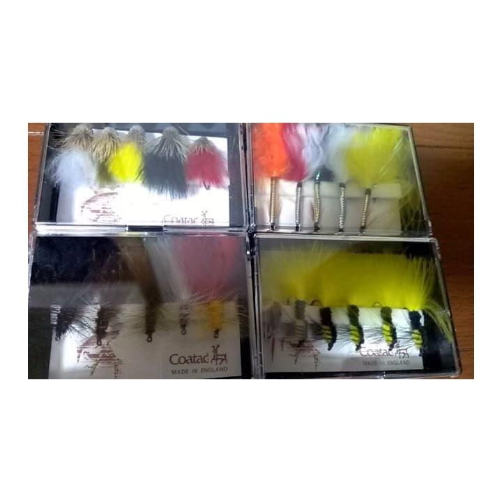 Used [Out of print/New] Coatac fly set 20 pieces set of 4 types Kebari
