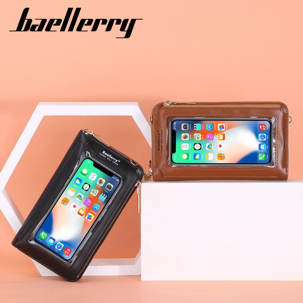 Baellerry Mode Frauen Schulter Taschen Künstliche Leder Telefon Tasche Klassische Design Handtaschen Zipper Umhängetasche Messenger Taschen Geldbörse