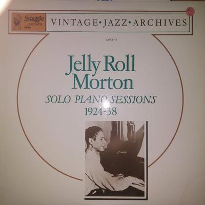 LP Schallplatte JELLY ROLL MORTON - Solo Piano Sessions 1924-38 816 Swaggie Records 1982 Australien Jazz Gebraucht