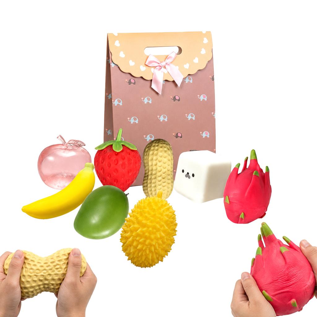Stretch Sensory Toys for Kids - 8-Pack Stress Toys for Anxiety and Fine Motor Skills