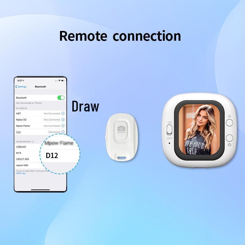 Compact Cross-Border Mobile Phone Selfie Display with Rear Camera Connection